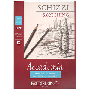 화방넷[특가할인]파브리아노 아카데미아 스케치북 A3 120g 50매 AC03