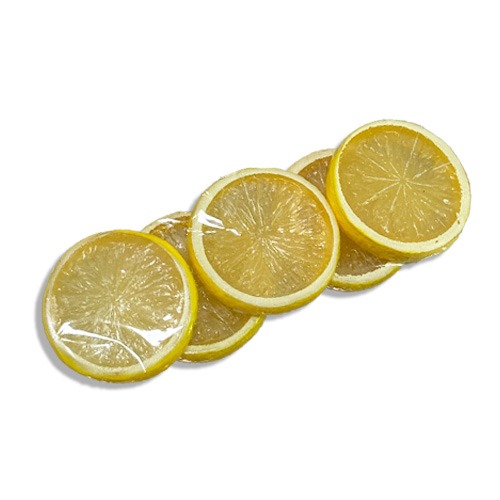 화방넷슬라이스 레몬 5개입 수채화용 정물