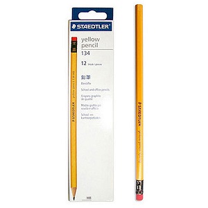 화방넷스테들러 옐로우 연필 HB,2B 다스/ 스테들러 연필