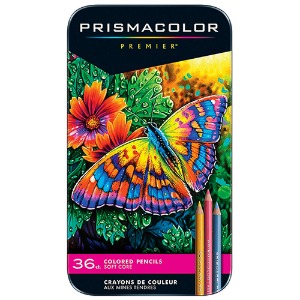 화방넷프리즈마 유성색연필 36색 세트 +스칼라 연필깎이 